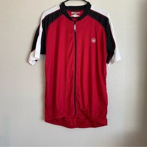 Men’s Canari Hammer cycling Jersey Red Black Size XL